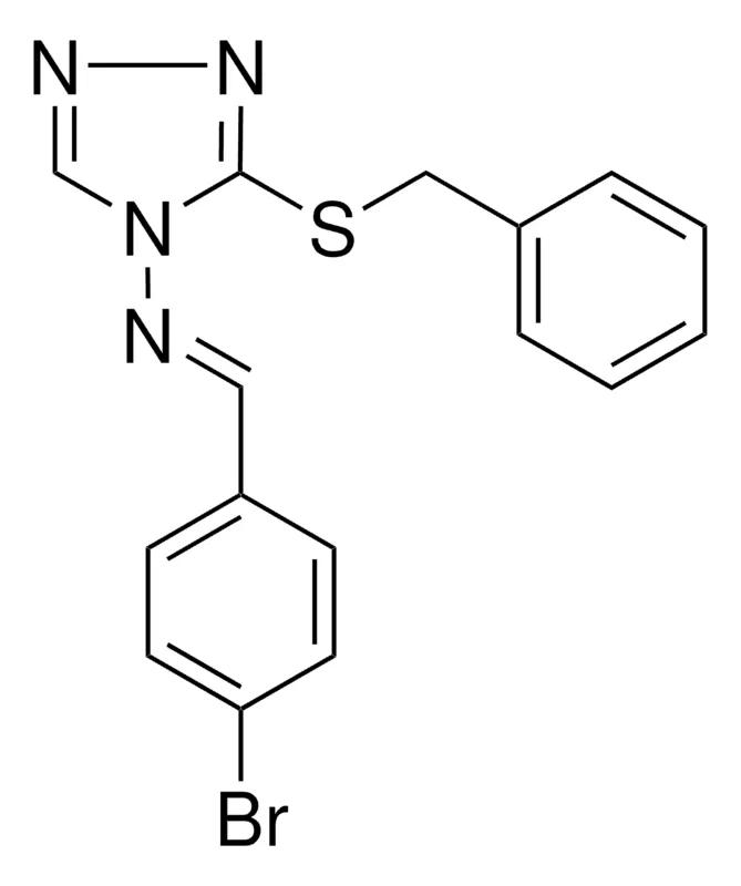 Sigma-Aldrich (3-BENZYLSULFANYL-(1,2,4)TRIAZOL-4-YL)-(4-BROMO-BENZYLIDENE)-AMINE，AldrichCPR