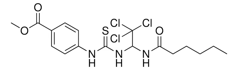 Sigma-Aldrich 4-(3-(2,2,2-TRICHLORO-1-HEXANOYLAMINO-ET)-THIOUREIDO)-BENZOIC ACID METHYL ESTER,AldrichCPR