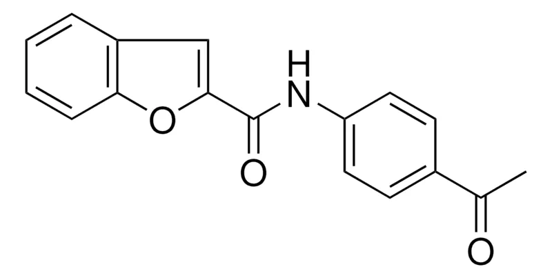 Sigma-Aldrich BENZOFURAN-2-CARBOXYLIC ACID (4-ACETYL-PHENYL)-AMIDE,AldrichCPR