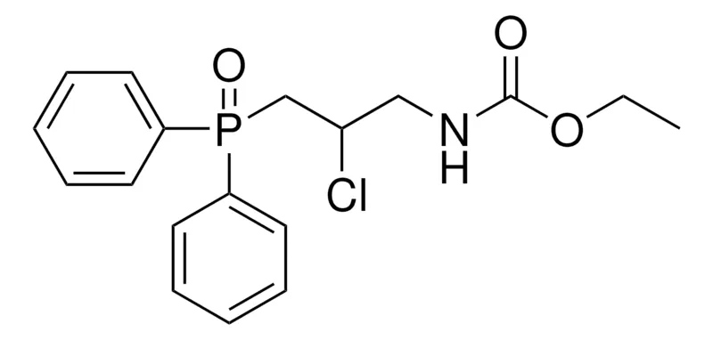 Sigma-Aldrich (2-CHLORO-3-(DIPHENYL-PHOSPHINOYL)-PROPYL)-CARBAMIC ACID ETHYL ESTER,AldrichCPR