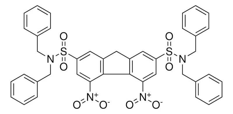 Sigma-Aldrich 4,5-DINITRO-9H-FLUORENE-2,7-DISULFONIC ACID BIS-DIBENZYLAMIDE，AldrichCPR