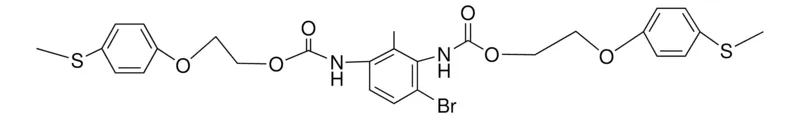 Sigma-Aldrich N,N'-(2-BROMO-6-METHYLPHENYLENE)BIS(2-(4-(METHYLTHIO)PHENOXY)ETHYL CARBAMATE),AldrichCPR