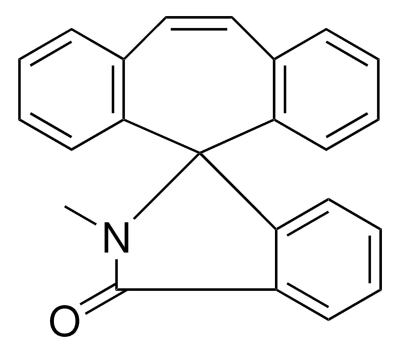Sigma-Aldrich DIHYDRO-2'-METHYL-SPIRO-5H-DIBENZO(A,D)CYCLOHEPTENE-5,1'-ISOINDOL-3'-ONE,AldrichCPR