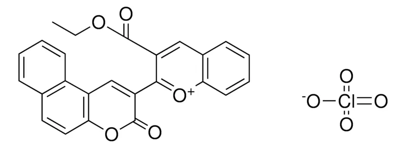Sigma-Aldrich 3-ETHOXYCARBONYL-2-(3-OXO-3H-BENZO(F)CHROMEN-2-YL)-CHROMENYLIUM, PERCHLORATE,AldrichCPR