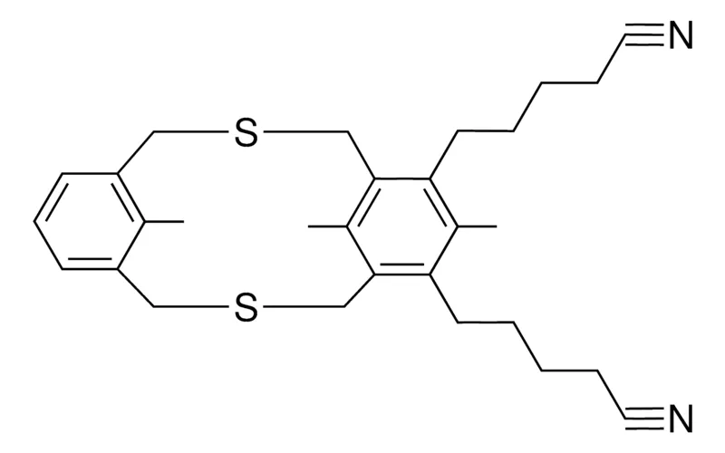 Sigma-Aldrich CYANO-BU-TRI-ME-DITHIA-TRICYCLO(11.3.1.1(5,9))OCTADECA-HEXAEN-YL-PENTANENITRILE,AldrichCPR