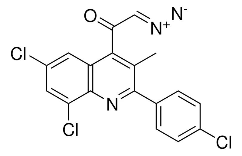 Sigma-Aldrich 2-(4-CHLOROPHENYL)-4-(2-DIAZOACETYL)-6,8-DICHLORO-3-METHYLQUINOLINE,AldrichCPR