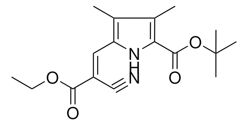 Sigma-Aldrich TERT-BU 5-(-2-CYANO-3-ETHOXY-3-OXO-1-PROPENYL)3,4-DI-ME-1H-PYRROLE-2-CARBOXYLATE，AldrichCPR