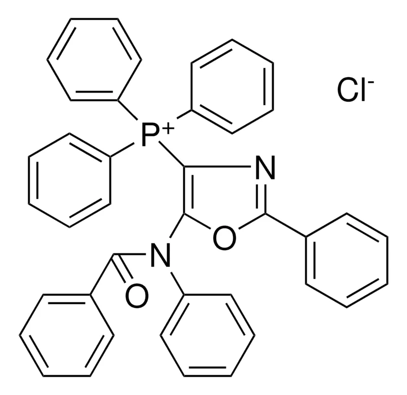 Sigma-Aldrich (5-(BENZOYL-PHENYL-AMINO)-2-PHENYL-OXAZOL-4-YL)-TRIPHENYL-PHOSPHONIUM, CHLORIDE，AldrichCPR