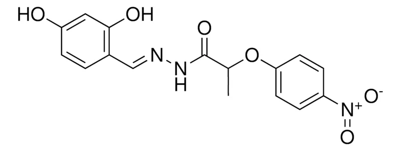Sigma-Aldrich N'-(2,4-DIHYDROXYBENZYLIDENE)-2-(4-NITROPHENOXY)PROPANOHYDRAZIDE,AldrichCPR