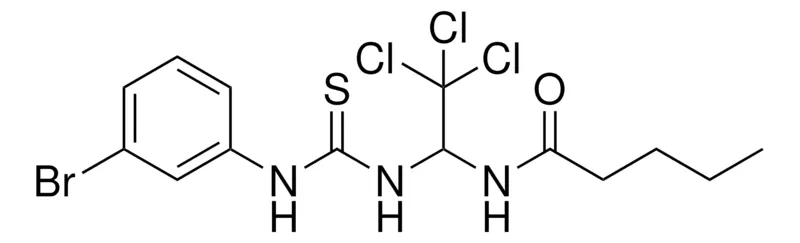 Sigma-Aldrich PENTANOIC ACID (1-(3-(3-BROMO-PHENYL)-THIOUREIDO)-2,2,2-TRICHLORO-ETHYL)-AMIDE,AldrichCPR
