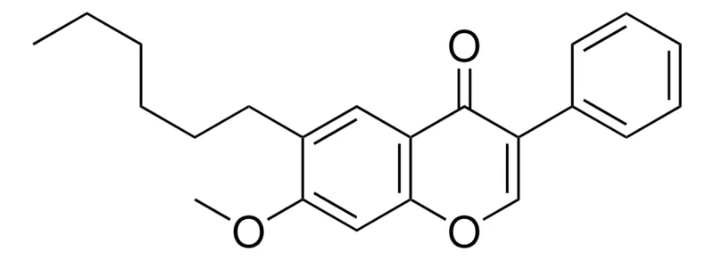 Sigma-Aldrich 6-HEXYL-7-METHOXY-3-PHENYL-CHROMEN-4-ONE,AldrichCPR