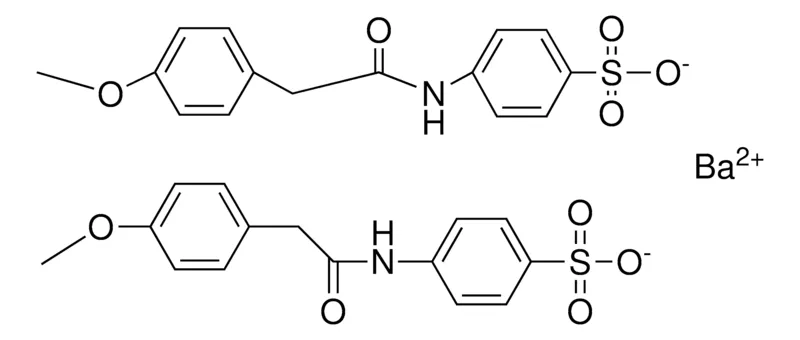 Sigma-Aldrich 4-(2-(P-ANISOYL)ACETAMIDO)BENZENESULFONIC ACID, BARIUM SALT,AldrichCPR