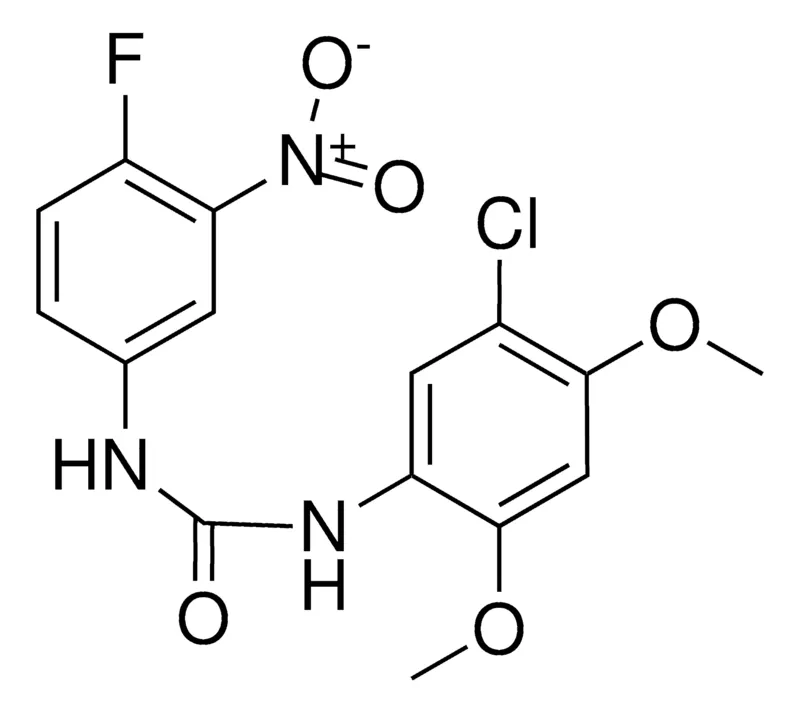 Sigma-Aldrich 1-(5-CHLORO-2,4-DIMETHOXYPHENYL)-3-(4-FLUORO-3-NITROPHENYL)UREA,AldrichCPR