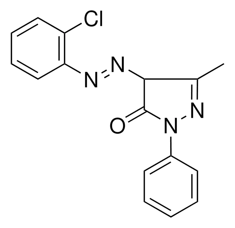 Sigma-Aldrich 4-((2-CHLOROPHENYL)DIAZENYL)-5-METHYL-2-PHENYL-2,4-DIHYDRO-3H-PYRAZOL-3-ONE,AldrichCPR