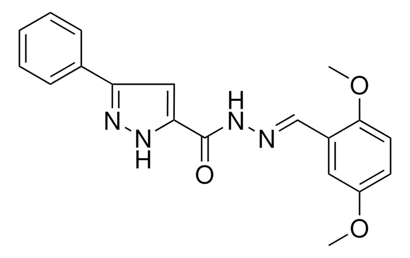 Sigma-Aldrich 5-PHENYL-2H-PYRAZOLE-3-CARBOXYLIC ACID (2,5-DIMETHOXY-BENZYLIDENE)-HYDRAZIDE,AldrichCPR