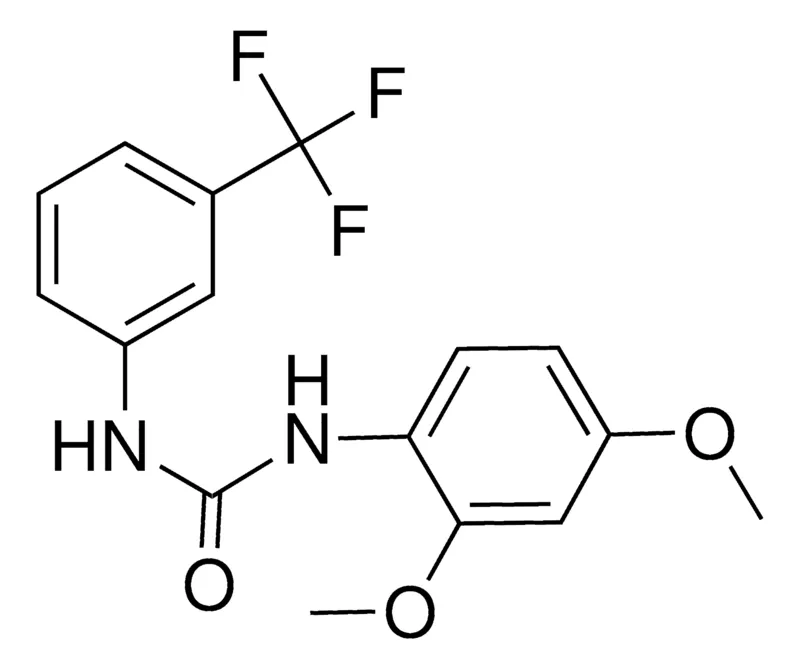 Sigma-Aldrich 1-(2,4-DIMETHOXYPHENYL)-3-(3-(TRIFLUOROMETHYL)PHENYL)UREA,AldrichCPR