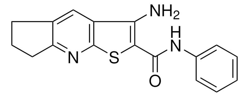 Sigma-Aldrich 3-AMINO-N-PHENYL-6,7-DIHYDRO-5H-CYCLOPENTA(B)THIENO(3,2-E)PYRIDINE-2-CARBOXAMIDE,AldrichCPR
