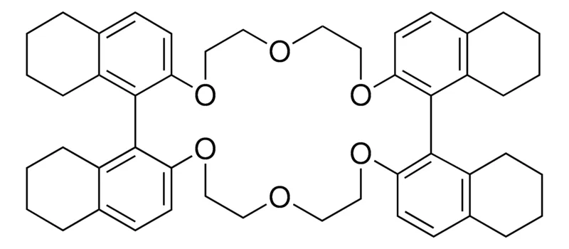 Sigma-Aldrich 1,2,3,4,8,9,11,12,16,17,18,19,20,21,22,23,27,28,30,31,35,36,37,38-TETRACOSAHYDROTETRANAPHTHO[2,1-H:1,2-J:2,1-S:1,2-U][1,4,7,12,15,18]HEXAOXACYCLODOCOSINE，AldrichCPR