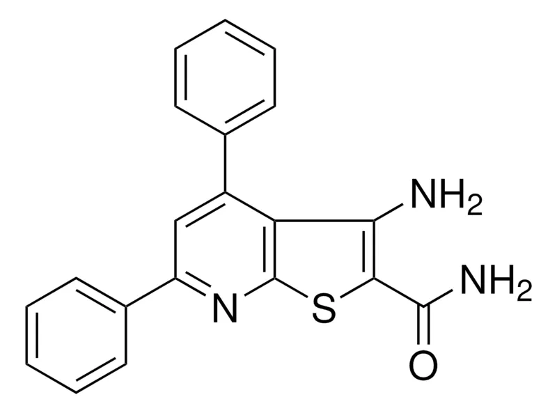Sigma-Aldrich 3-AMINO-4,6-DIPHENYL-THIENO(2,3-B)PYRIDINE-2-CARBOXYLIC ACID AMIDE,AldrichCPR
