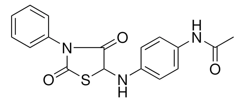 Sigma-Aldrich N-(4-(2,4-DIOXO-3-PHENYL-THIAZOLIDIN-5-YLAMINO)-PHENYL)-ACETAMIDE,AldrichCPR