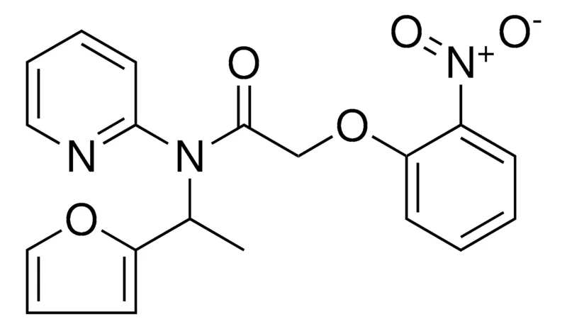Sigma-Aldrich N-(1-FURAN-2-YL-ETHYL)-2-(2-NITRO-PHENOXY)-N-PYRIDIN-2-YL-ACETAMIDE,AldrichCPR