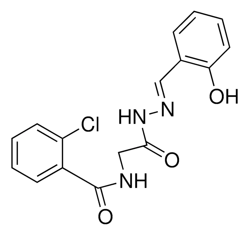 Sigma-Aldrich 2-CHLOROHIPPURIC (2-HYDROXYBENZYLIDENE)HYDRAZIDE,AldrichCPR