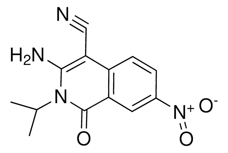 Sigma-Aldrich 3-AMINO-4-CYANO-2-ISOPROPYL-7-NITRO-1(2H)-ISOQUINOLINONE,AldrichCPR