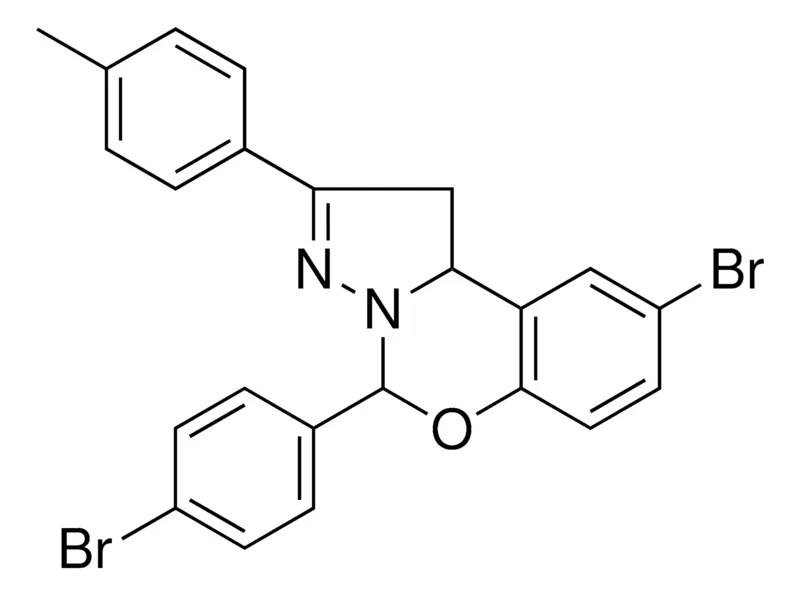 Sigma-Aldrich 8-BR-4-(4-BR-PH)-2-P-TOLYL-1,9B-2H-5-OXA-3,3A-DIAZA-CYCLOPENTA(A)NAPHTHALENE,AldrichCPR