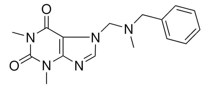 Sigma-Aldrich 7-((BENZYL(METHYL)AMINO)METHYL)-1,3-DIMETHYL-3,7-DIHYDRO-1H-PURINE-2,6-DIONE,AldrichCPR