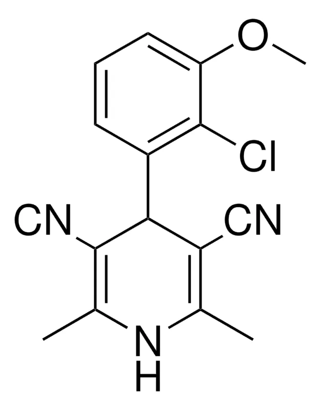 Sigma-Aldrich 4-(2-CHLORO-3-METHOXYPHENYL)-2,6-DIMETHYL-1,4-DIHYDRO-3,5-PYRIDINEDICARBONITRILE,AldrichCPR