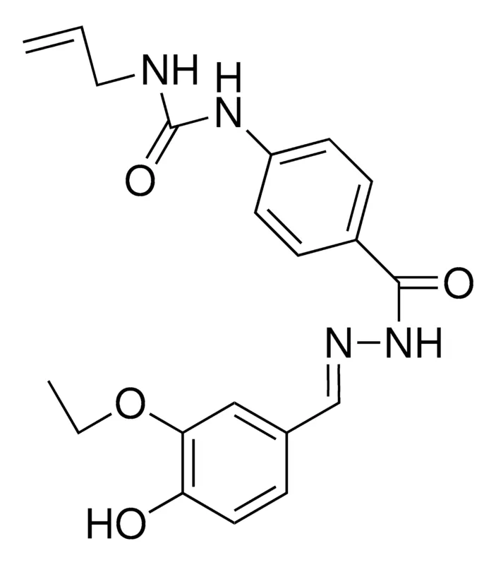 Sigma-Aldrich 4-(3-ALLYLUREIDO)BENZOIC (3-ETHOXY-4-HYDROXYBENZYLIDENE)HYDRAZIDE,AldrichCPR