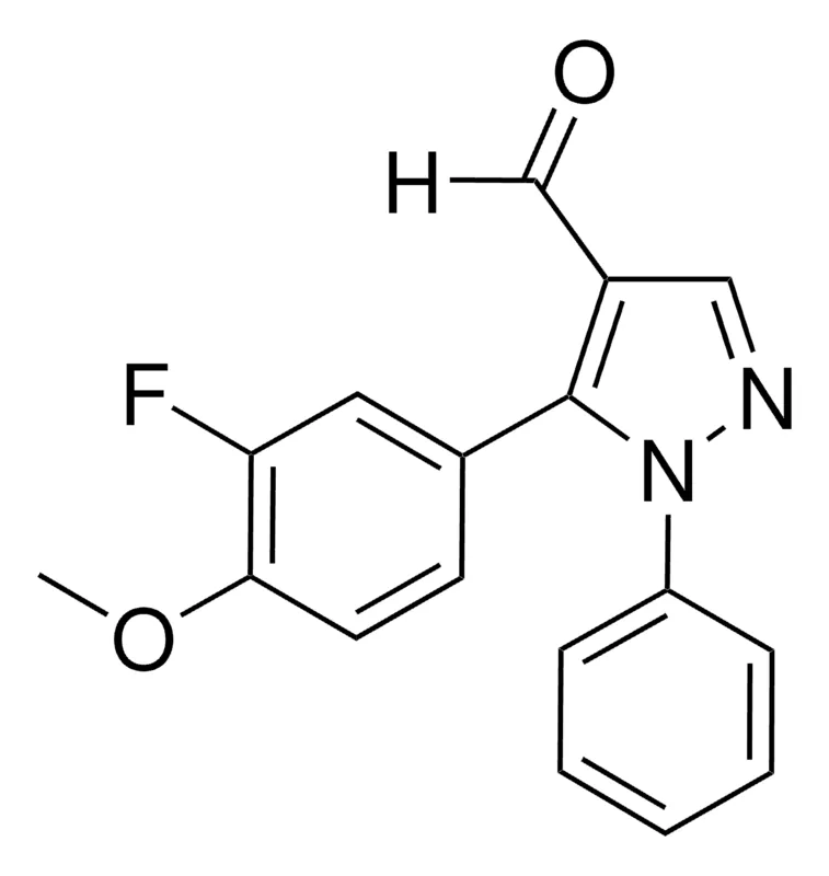 Sigma-Aldrich 5-(3-FLUORO-4-METHOXYPHENYL)-1-PHENYL-1H-PYRAZOLE-4-CARBALDEHYDE,AldrichCPR