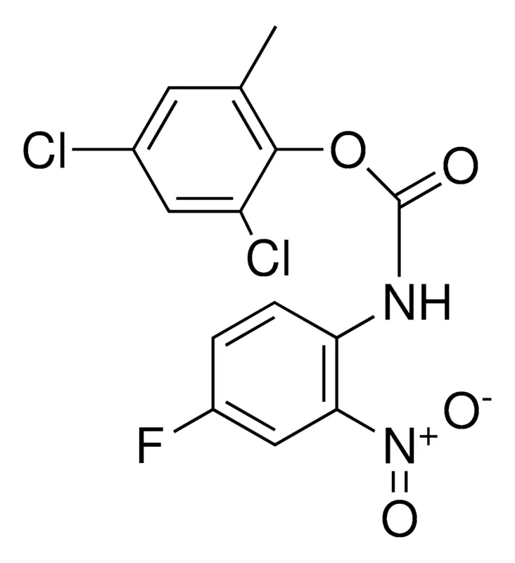 Sigma-Aldrich 2,4-DICHLORO-6-METHYLPHENYL N-(4-FLUORO-2-NITROPHENYL)CARBAMATE,AldrichCPR