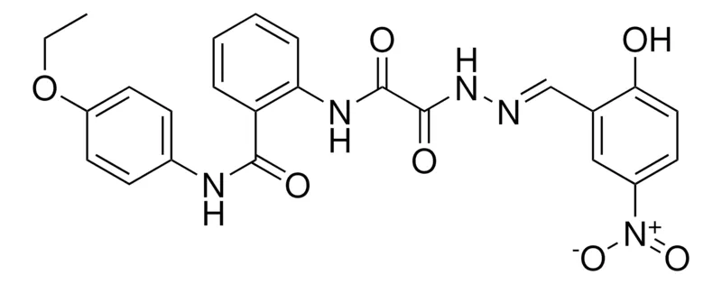 Sigma-Aldrich N-(4-ETHOXY-PH)2-(((2-(2-HO-5-NITROBENZYLIDENE)HYDRAZINO)(OXO)AC)AMINO)BENZAMIDE，AldrichCPR