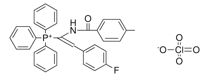 Sigma-Aldrich (2-(4-F-PH)-1-(4-METHYL-BENZOYLAMINO)-VINYL)-TRIPHENYL-PHOSPHONIUM, PERCHLORATE,AldrichCPR