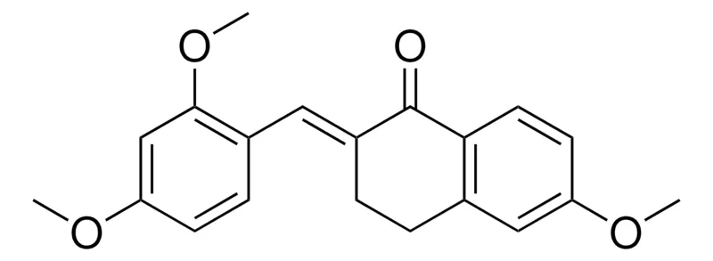 Sigma-Aldrich 2-(2,4-DIMETHOXY-BENZYLIDENE)-6-METHOXY-3,4-DIHYDRO-2H-NAPHTHALEN-1-ONE,AldrichCPR