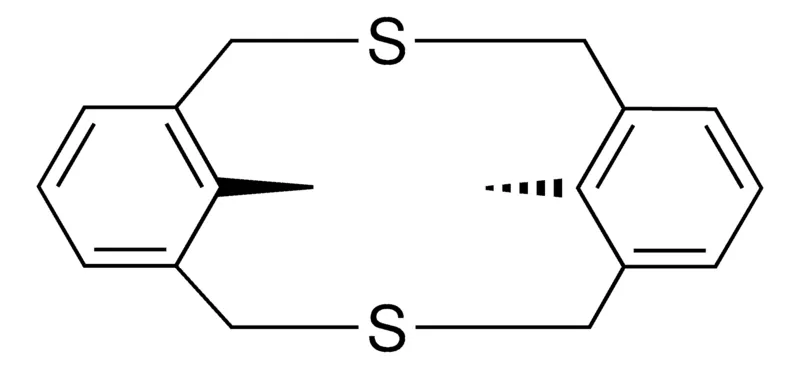 Sigma-Aldrich 17,18-DIMETHYL-3,11-DITHIA-TRICYCLO(11.3.1.1(5,9))OCTADECA-HEXAENE,AldrichCPR
