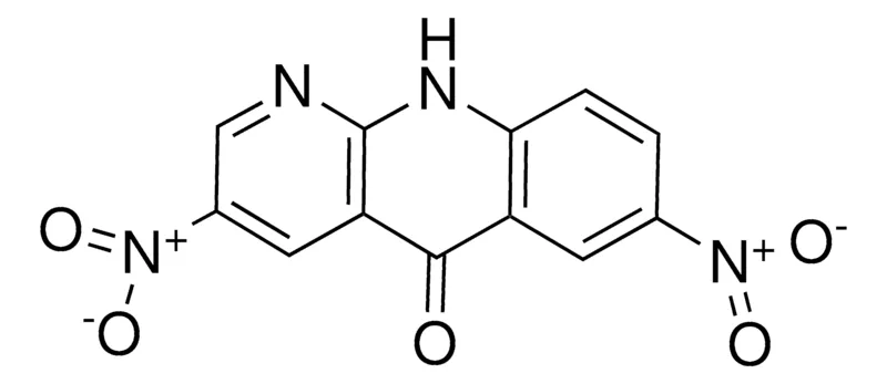 Sigma-Aldrich 3,7-DINITROBENZO(B)(1,8)NAPHTHYRIDIN-5(10H)-ONE,AldrichCPR