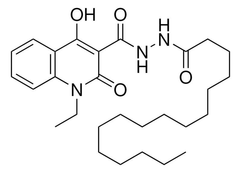 Sigma-Aldrich 1-ETHYL-4-HO-2-OXO-1,2-2H-QUINOLINE-3-CARBOXYLIC ACID N'-HEXADECANOYL-HYDRAZIDE,AldrichCPR