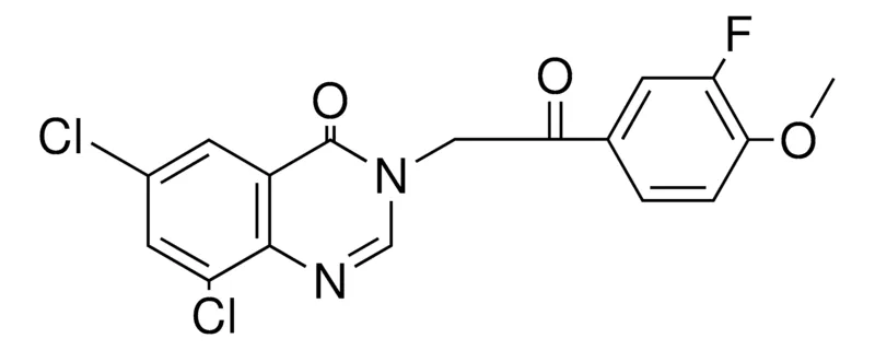 Sigma-Aldrich 6,8-DICHLORO-3-(2-(3-FLUORO-4-METHOXY-PHENYL)-2-OXO-ETHYL)-3H-QUINAZOLIN-4-ONE,AldrichCPR