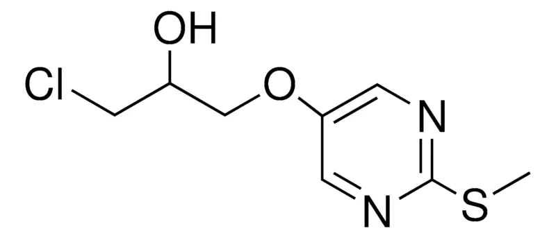 Sigma-Aldrich 1-CHLORO-3-(2-METHYLSULFANYL-PYRIMIDIN-5-YLOXY)-PROPAN-2-OL,AldrichCPR