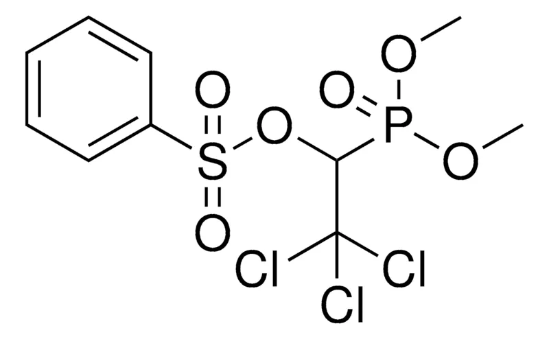 Sigma-Aldrich BENZENESULFONIC ACID 2,2,2-TRICHLORO-1-(DIMETHOXY-PHOSPHORYL)-ETHYL ESTER,AldrichCPR