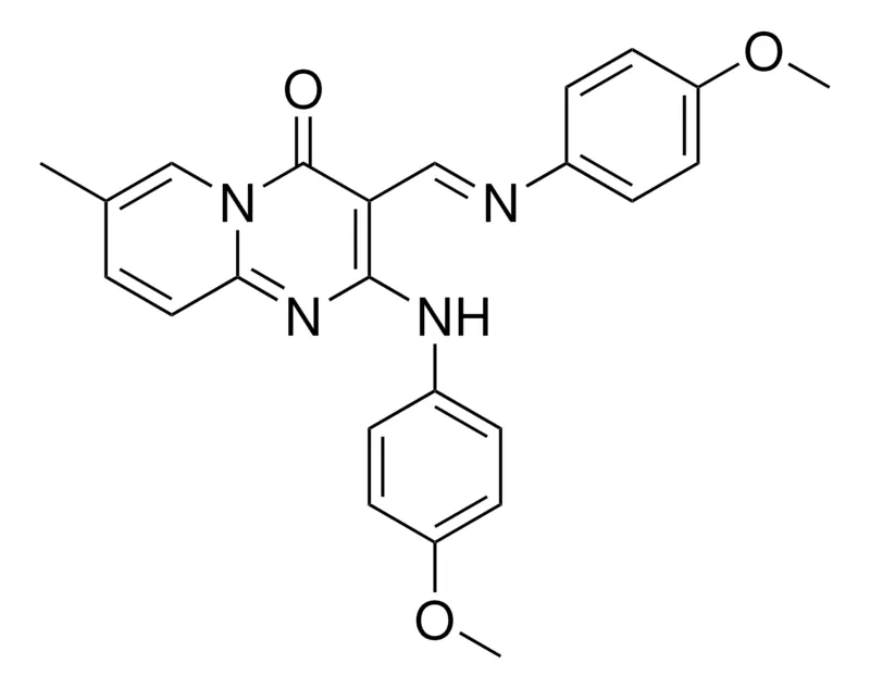 Sigma-Aldrich 2(4-MEO-PHENYLAMINO)3-((4-MEO-PHENYLIMINO)-ME)-7-ME-PYRIDO(1,2-A)PYRIMIDIN-4-ONE,AldrichCPR