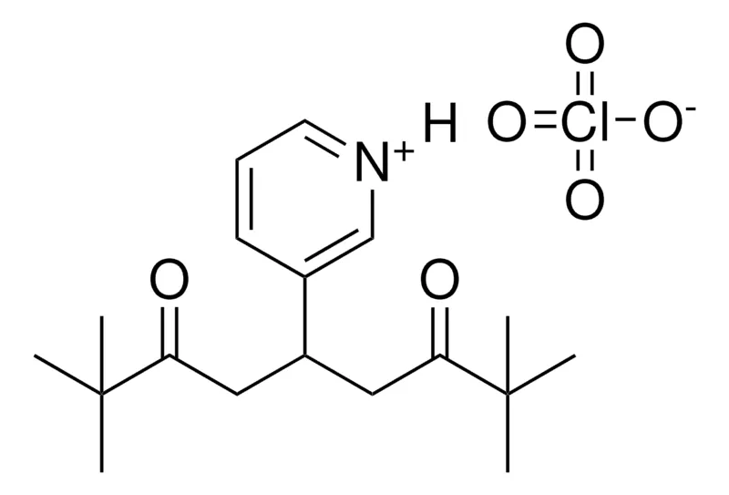 Sigma-Aldrich 3-(1-(3,3-DIMETHYL-2-OXO-BU)-4,4-DIMETHYL-3-OXO-PENTYL)-PYRIDINIUM, PERCHLORATE,AldrichCPR