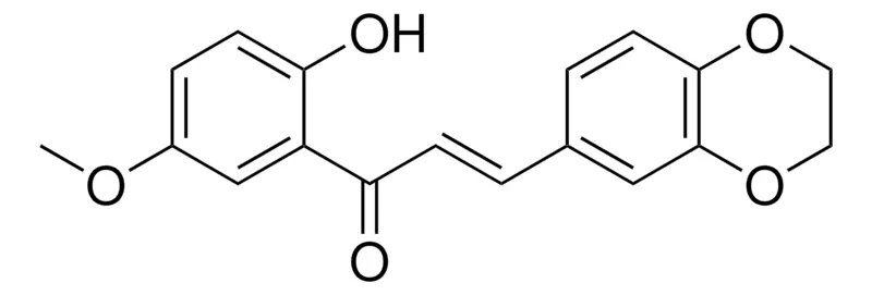 Sigma-Aldrich 3-(2,3-DIHYDRO-BENZO(1,4)DIOXIN-6-YL)-1-(2-HYDROXY-5-METHOXY-PHENYL)-PROPENONE,AldrichCPR