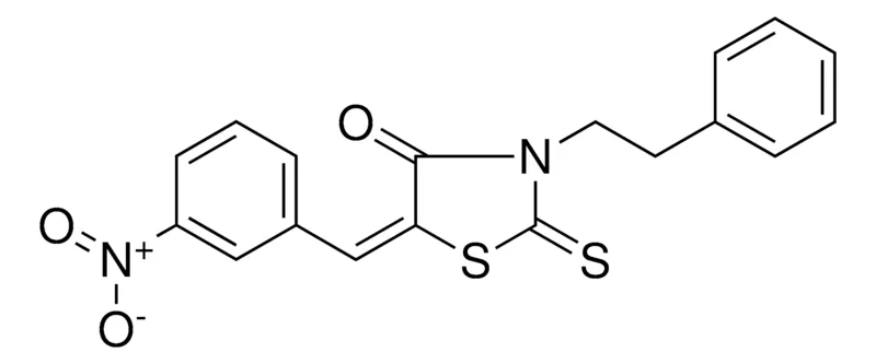 Sigma-Aldrich 5-(3-NITRO-BENZYLIDENE)-3-PHENETHYL-2-THIOXO-THIAZOLIDIN-4-ONE,AldrichCPR