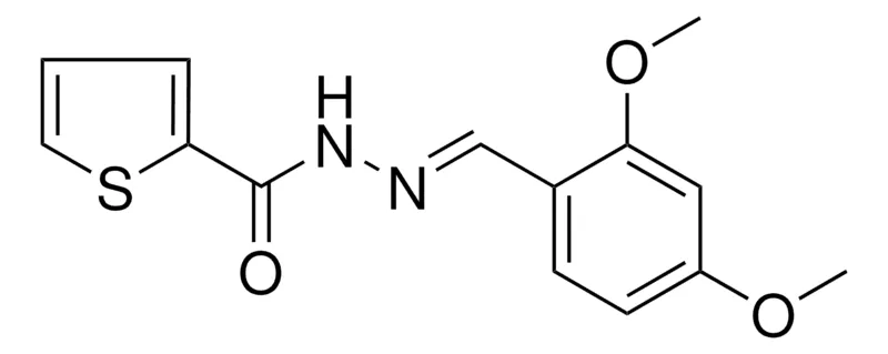 Sigma-Aldrich THIOPHENE-2-CARBOXYLIC ACID (2,4-DIMETHOXY-BENZYLIDENE)-HYDRAZIDE，AldrichCPR