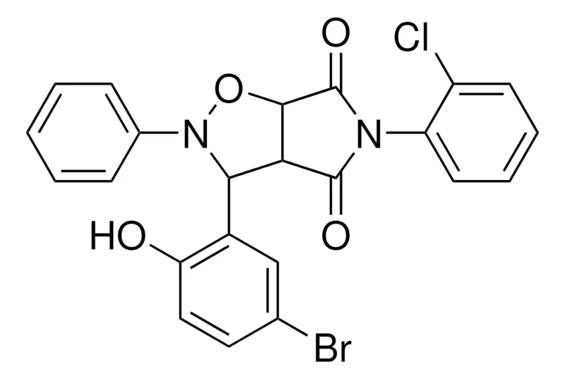 Sigma-Aldrich 3-(5-BR-2-HO-PH)-5-(2-CL-PH)-2-PH-TETRAHYDRO-PYRROLO(3,4-D)ISOXAZOLE-4,6-DIONE,AldrichCPR