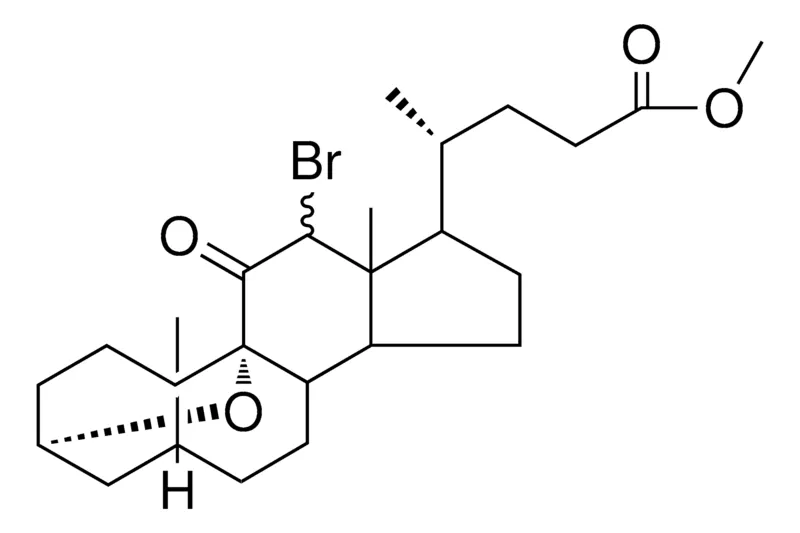 Sigma-Aldrich METHYL 12-BROMO-3-ALPHA,9-ALPHA-EPOXY-11-OXO-5-BETA-CHOLAN-24-OATE,AldrichCPR