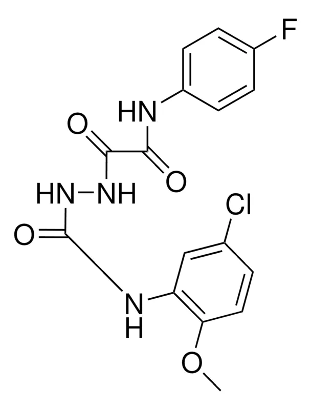 Sigma-Aldrich N-(3-(5-CHLORO-2-METHOXYPHENYL)UREIDO)-N'-(4-FLUOROPHENYL)OXAMIDE,AldrichCPR